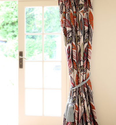 full length french door curtains