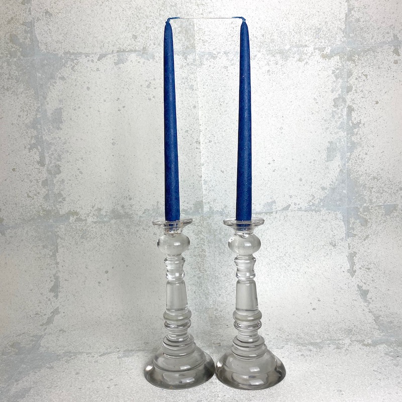 Dark Blue Tapered Dinner Candles 30x2.2cm Su Chases