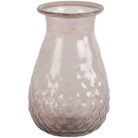 Amethyst Recycled Glass Vase
