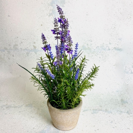 Artificial Lavender Plant - Large